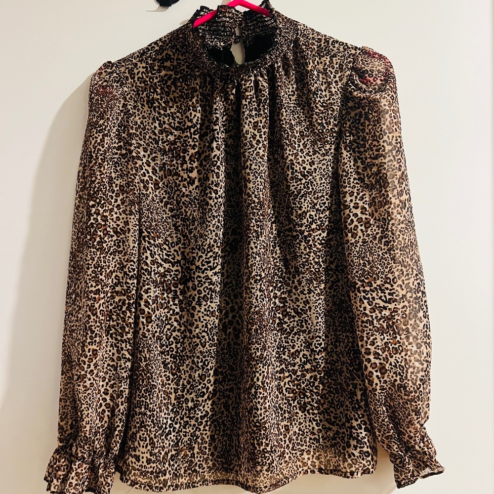 Leopard Blouse - image 1